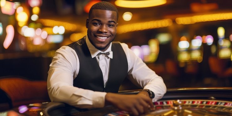 Filipino player placing a bet on bacarat sports and casino platform